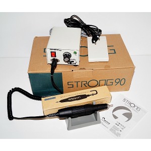 фрезер Стронг-90 для маникюра и педикюра мощность Strong 90 65 Вт  35т об./мин машинка для маникюра 